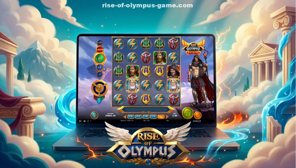 Rise of Olympus Extreme stands out for its atmospheric Greek mythology, dynamic graphics, and animations of the gods