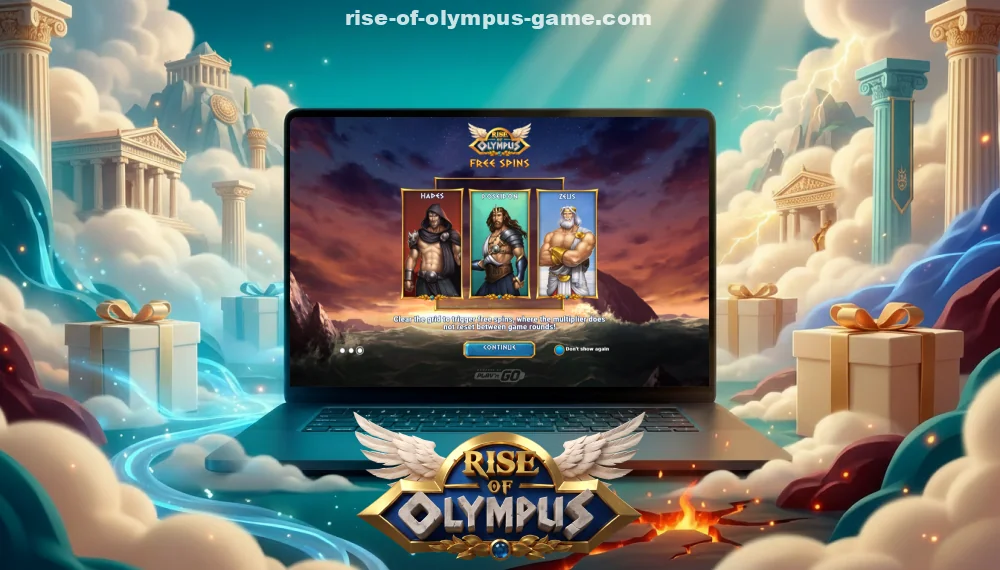 Promotions for the Rise of Olympus slot include welcome bonuses, free spins, reload bonuses, tournaments, and more